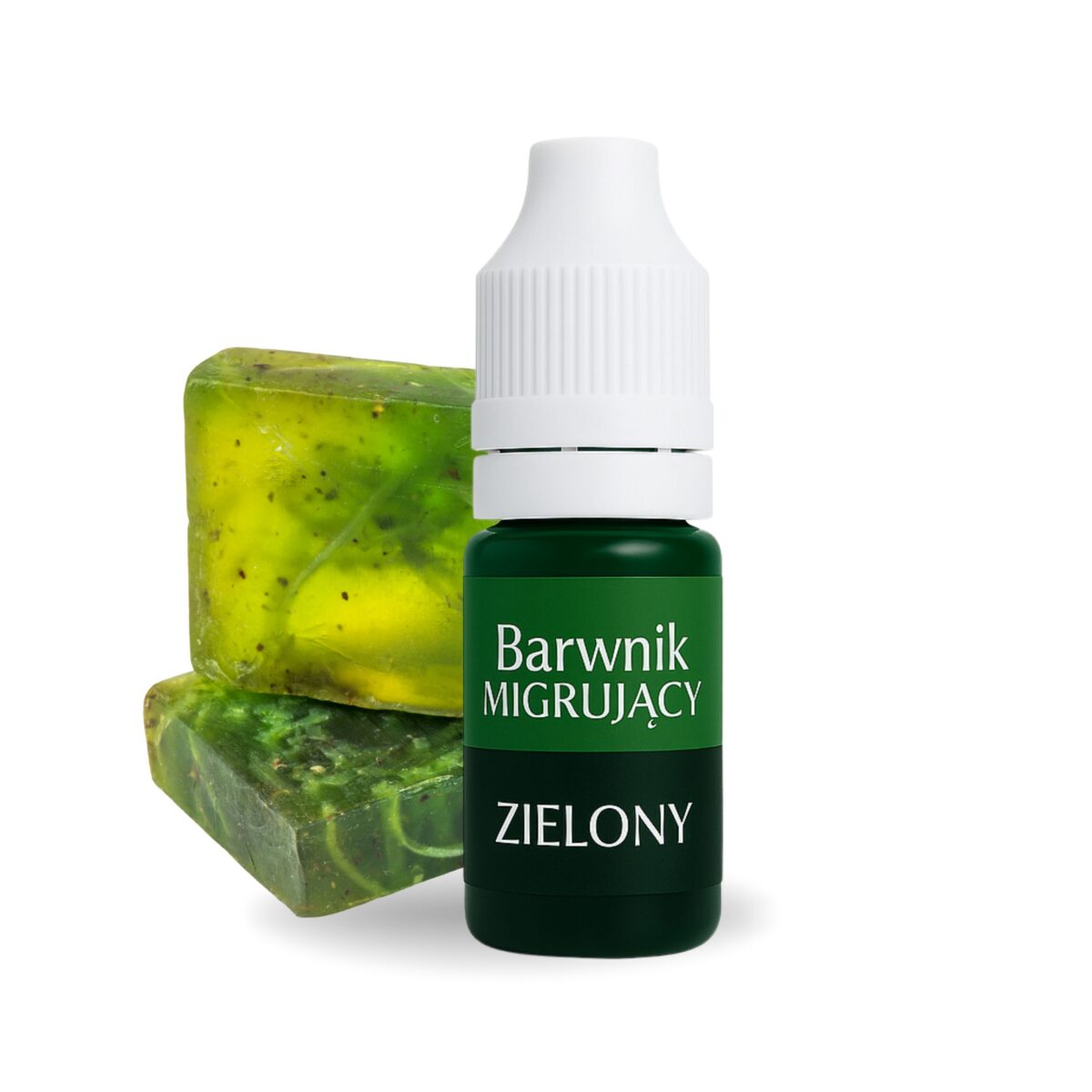 Barwnik zielony MIGRUJĄCY 10ml