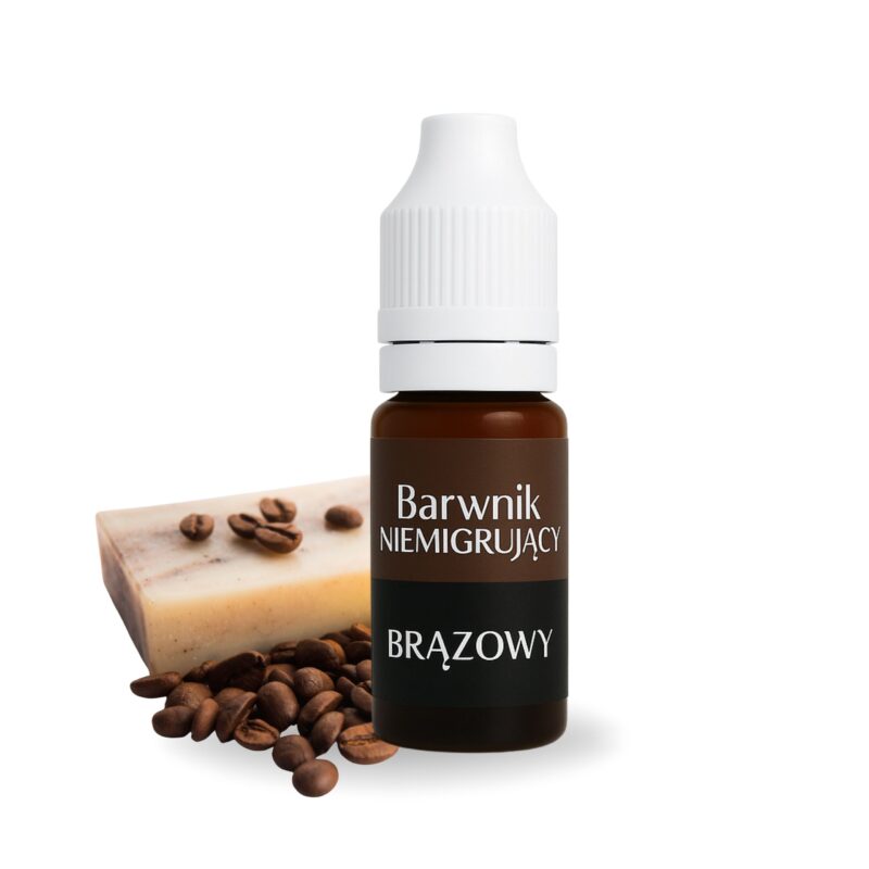 Barwnik brązowy NIEMIGRUJĄCY 10ml