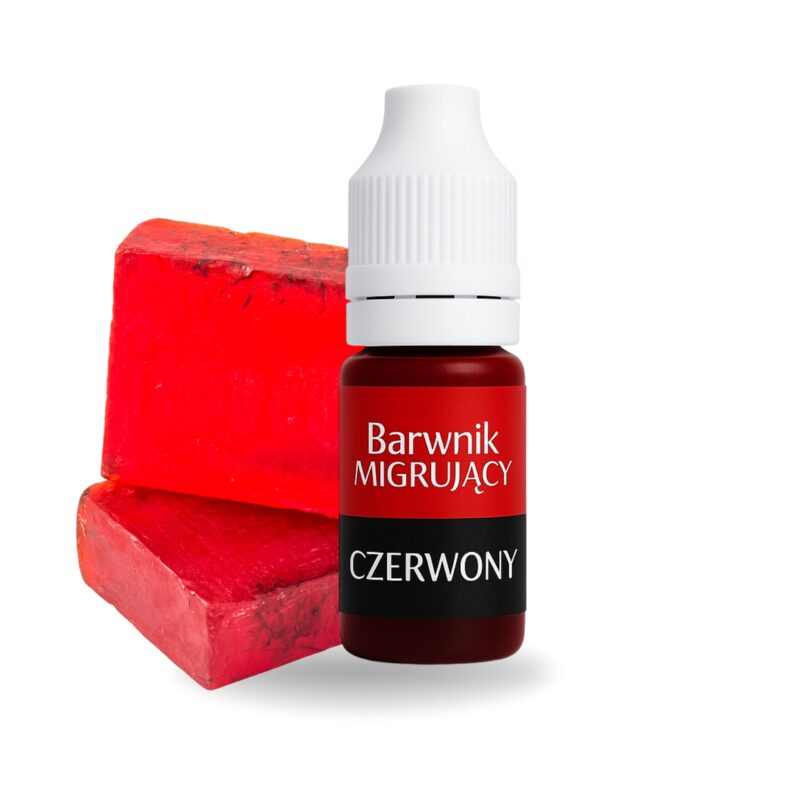 Barwnik czerwony MIGRUJĄCY 10ml