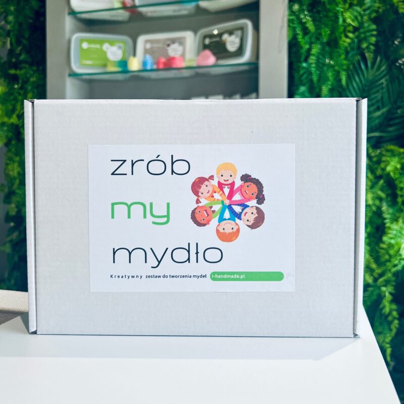 Kreatywne pudełko do robienia mydełek idealne na prezent dla dzieci