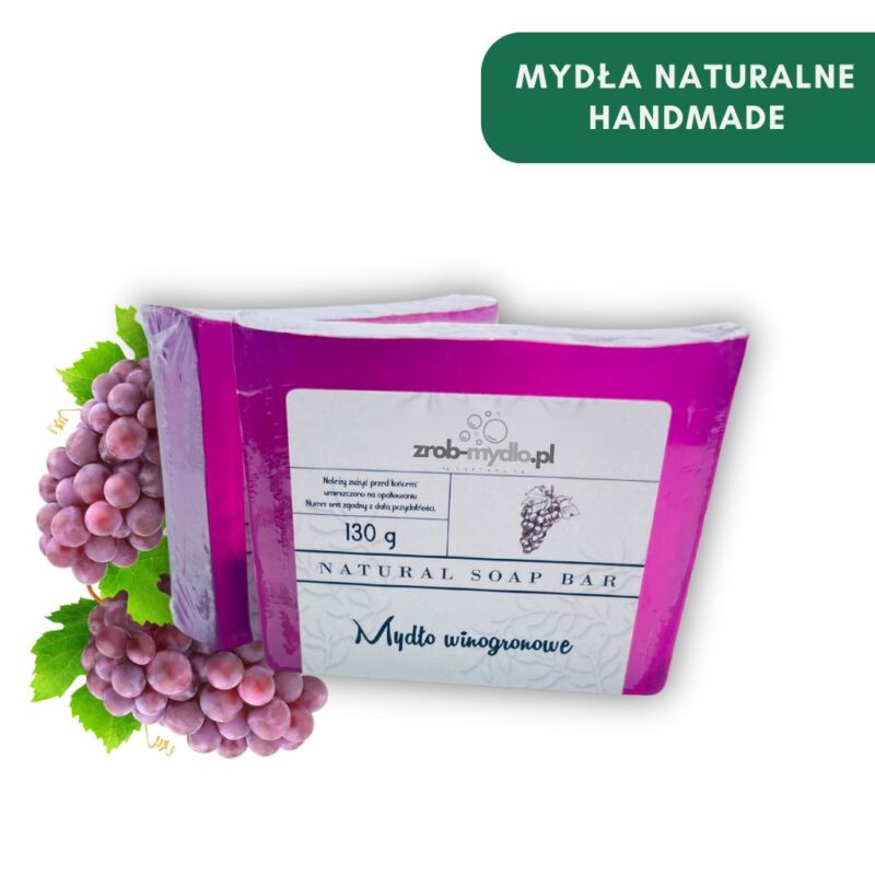 mydło handmade winogronowe