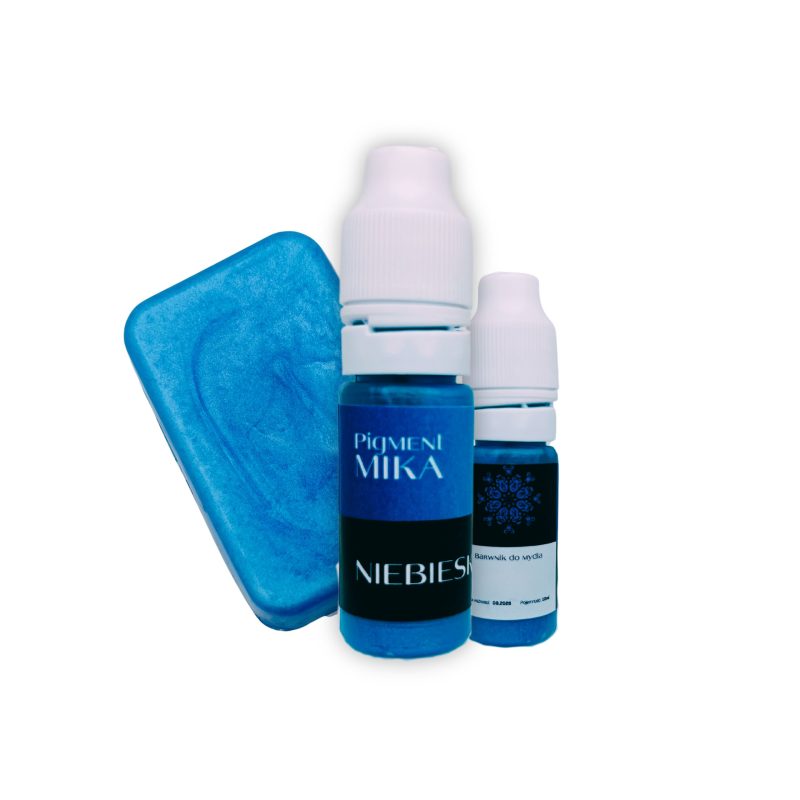 barwnik mika w płynie niebieska