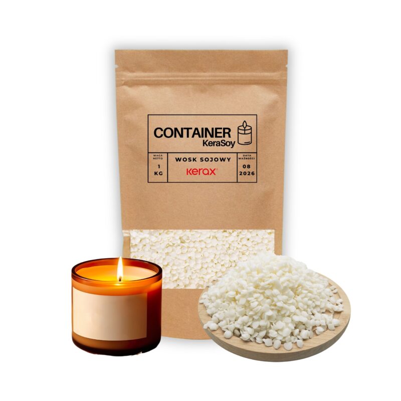 wosk sojowy container