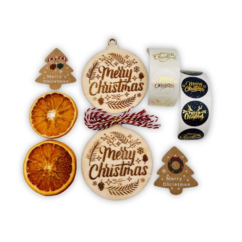 zestaw do zdobienia prezentów