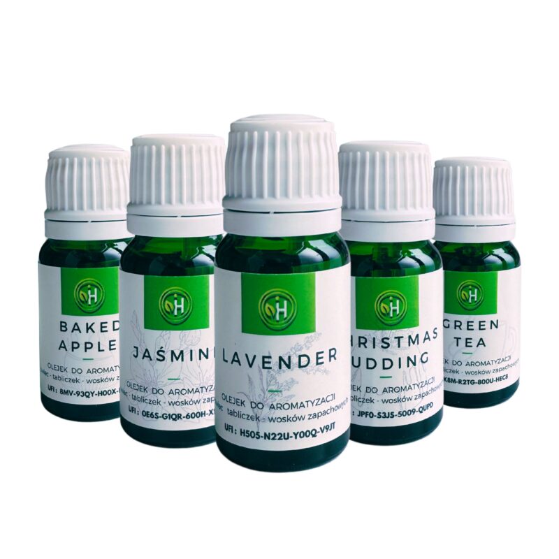 Zestaw 5 olejki do wosków sojowych