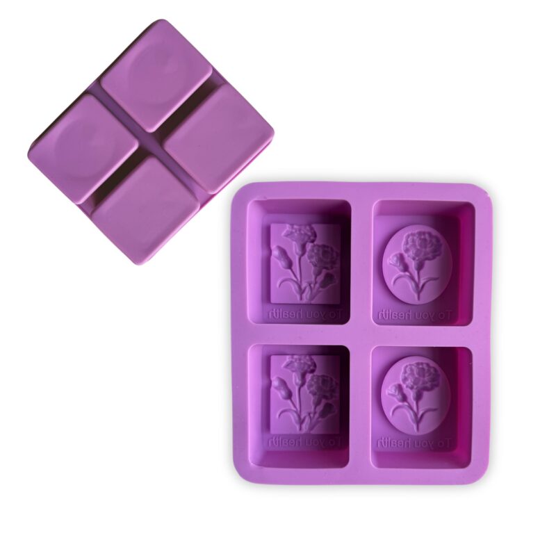 Forma silikonowa kwiaty 17 x 14,5 cm