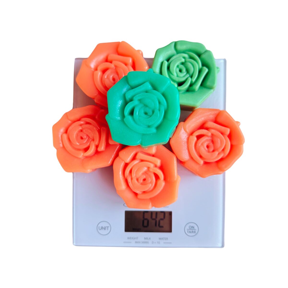 Forma silikonowa róże 29,5 x 17 cm - obrazek 2