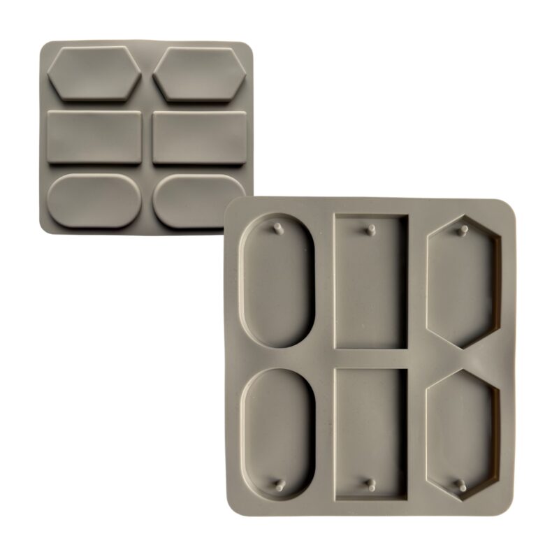 Forma silikonowa geometryczne kształty 22 x 20 cm