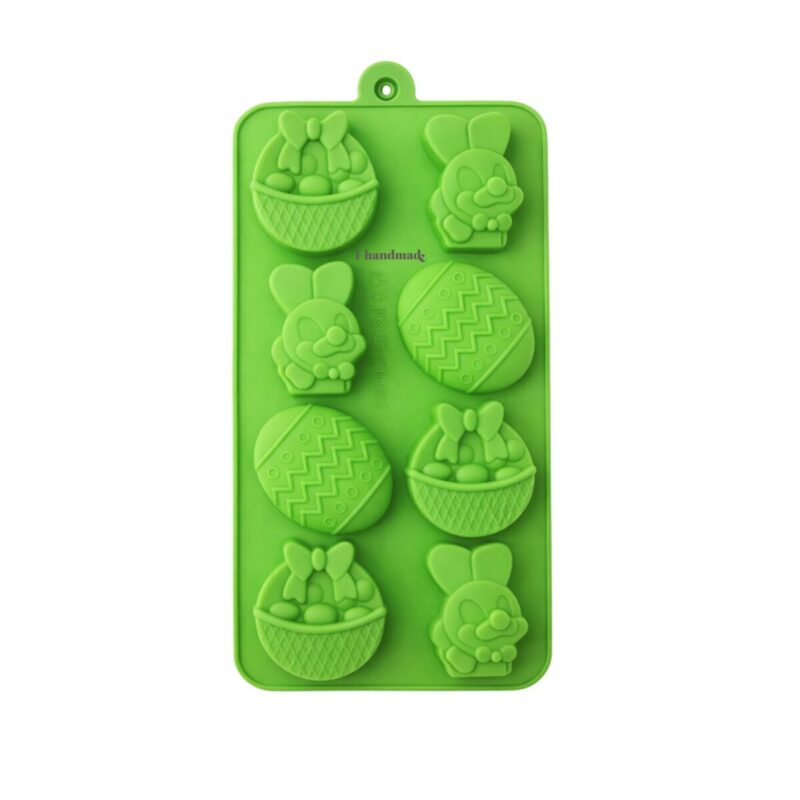 Foremka silikonowa wielkanocna różnymi kształtami Wielkanocnymi. aż 8 w wzorków z jednego odlania
