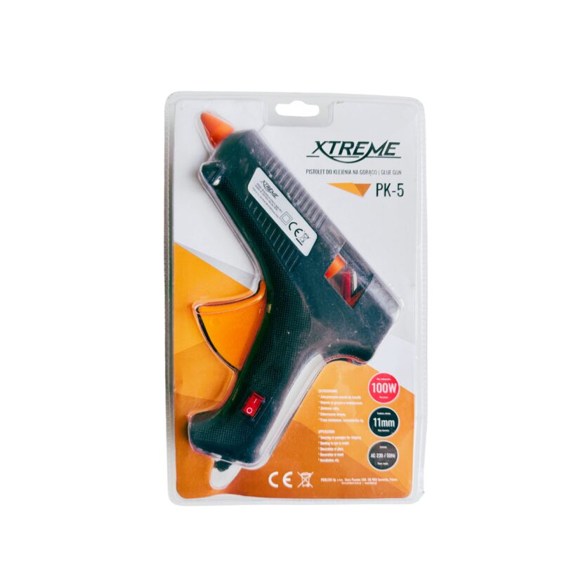 Pistolet do kleju na gorąco. Idealny do prac DIY i prac domowych.