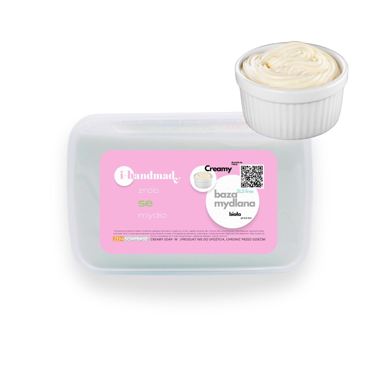 Baza mydlana CREME biała