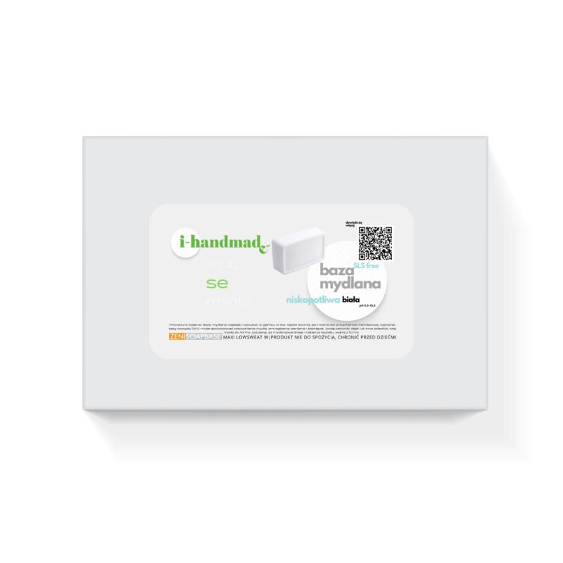 baza mydlana naturalna biała w opakowaniu kartonowych 10 kg