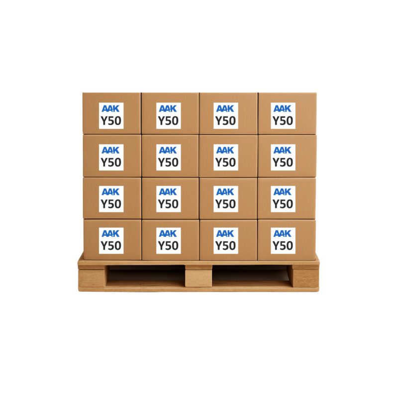 Wosk sojowy y50 na palecie 500 kg w kartonach