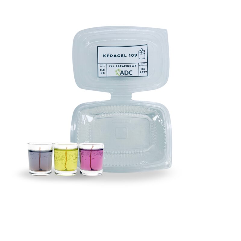 wosk żelowy do wykonywania świec dekoracyjnych. idealny na zajęcia DIY