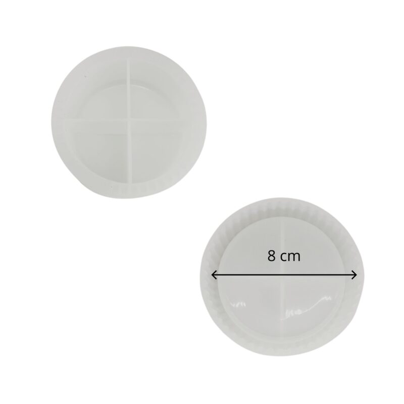 foremka silikonowa do odlewu miseczki o średnicy 8 cm