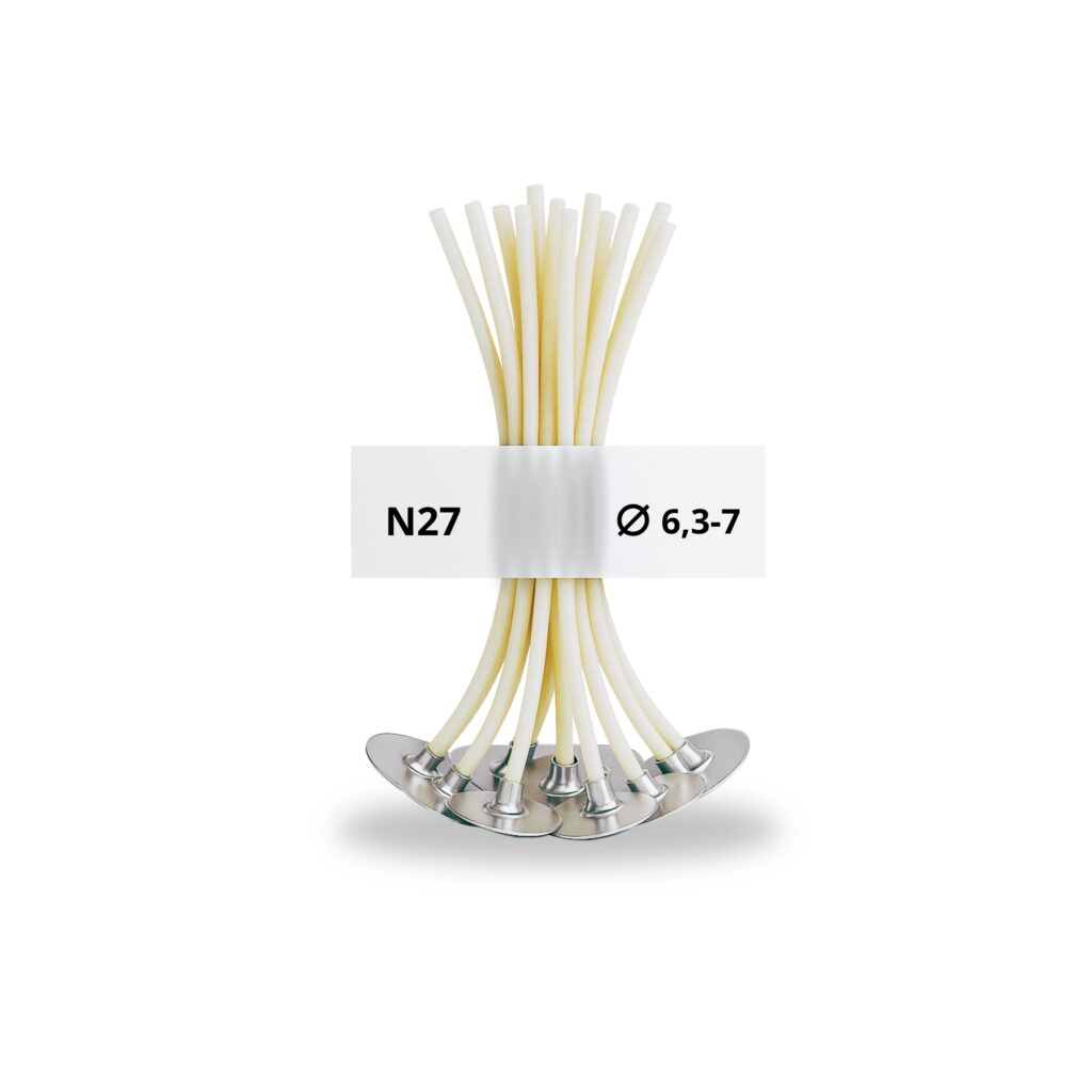 Knot do świecy zalewanej w naczyniach o średnicy 6,3-7 cm