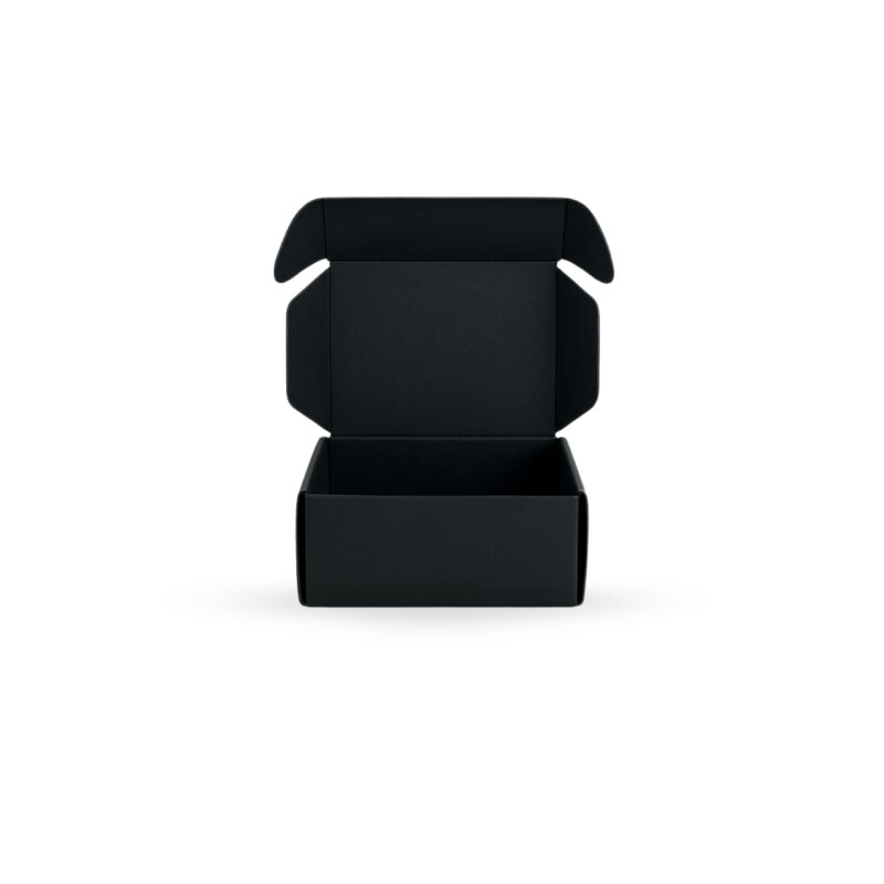 Pudełko czarne otwierane do góry różne rozmiary idealne na drobne produkty