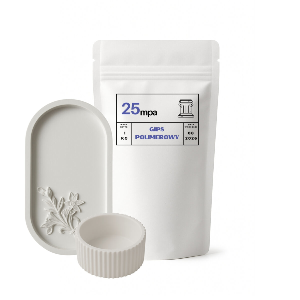 polimerowy gips 25 mpa