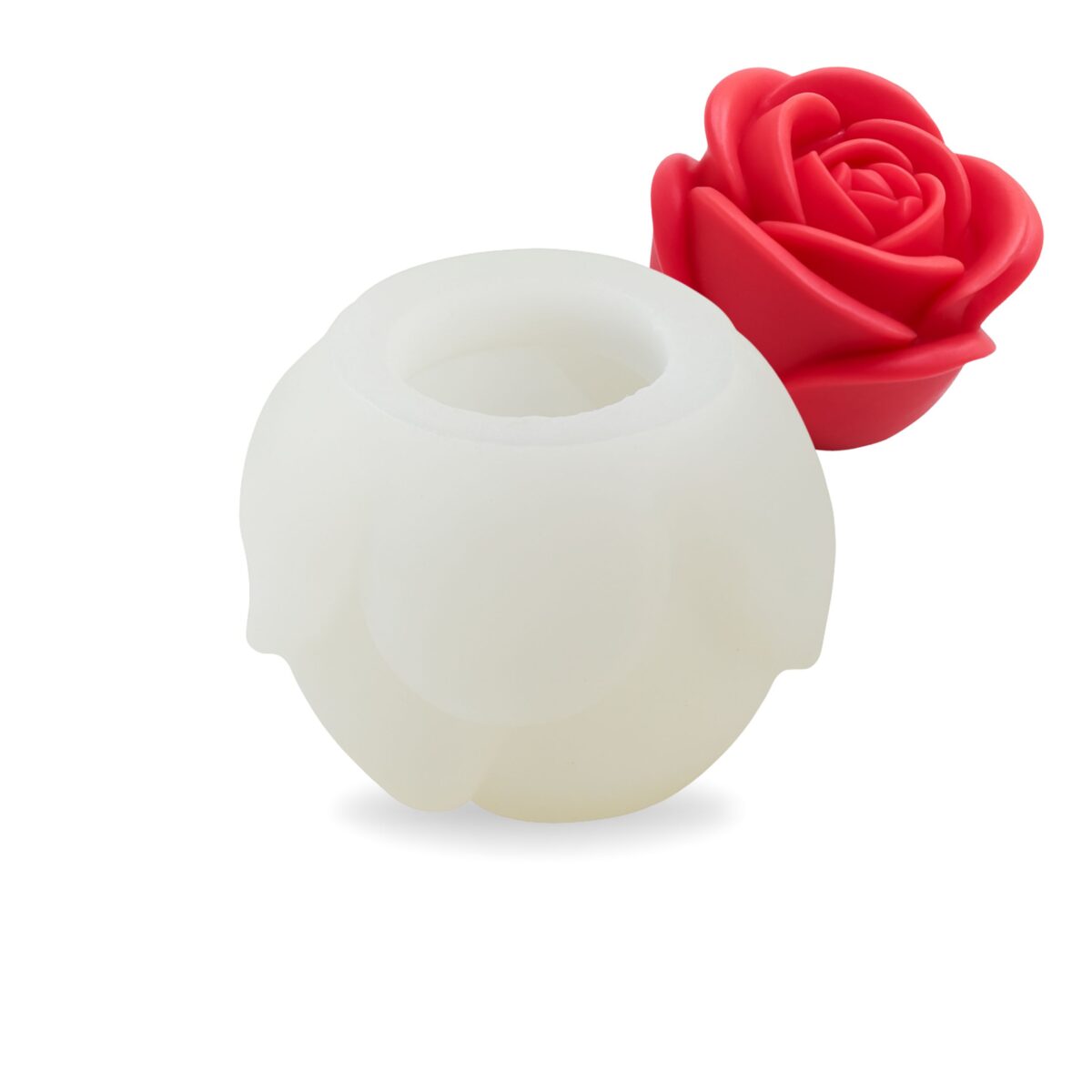 Forma silikonowa kwiat róża 7 cm x 7 cm