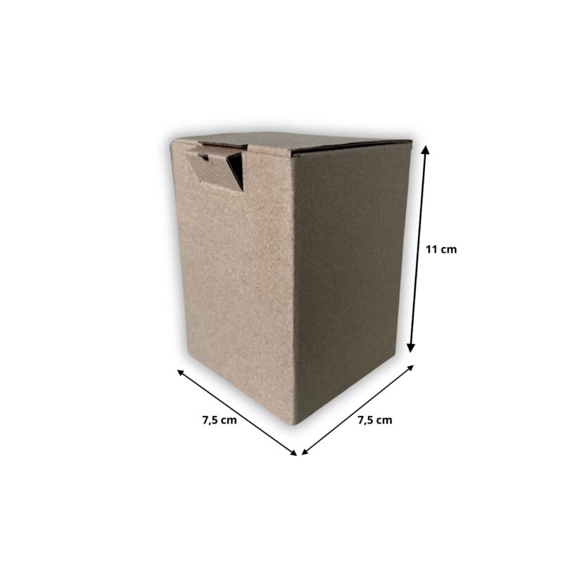 pudełko do pakowania świecy sojowej wymiary