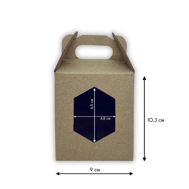 pudełko kratowe z okienkiem i uchwytem na świece zapachową handmade wymiary