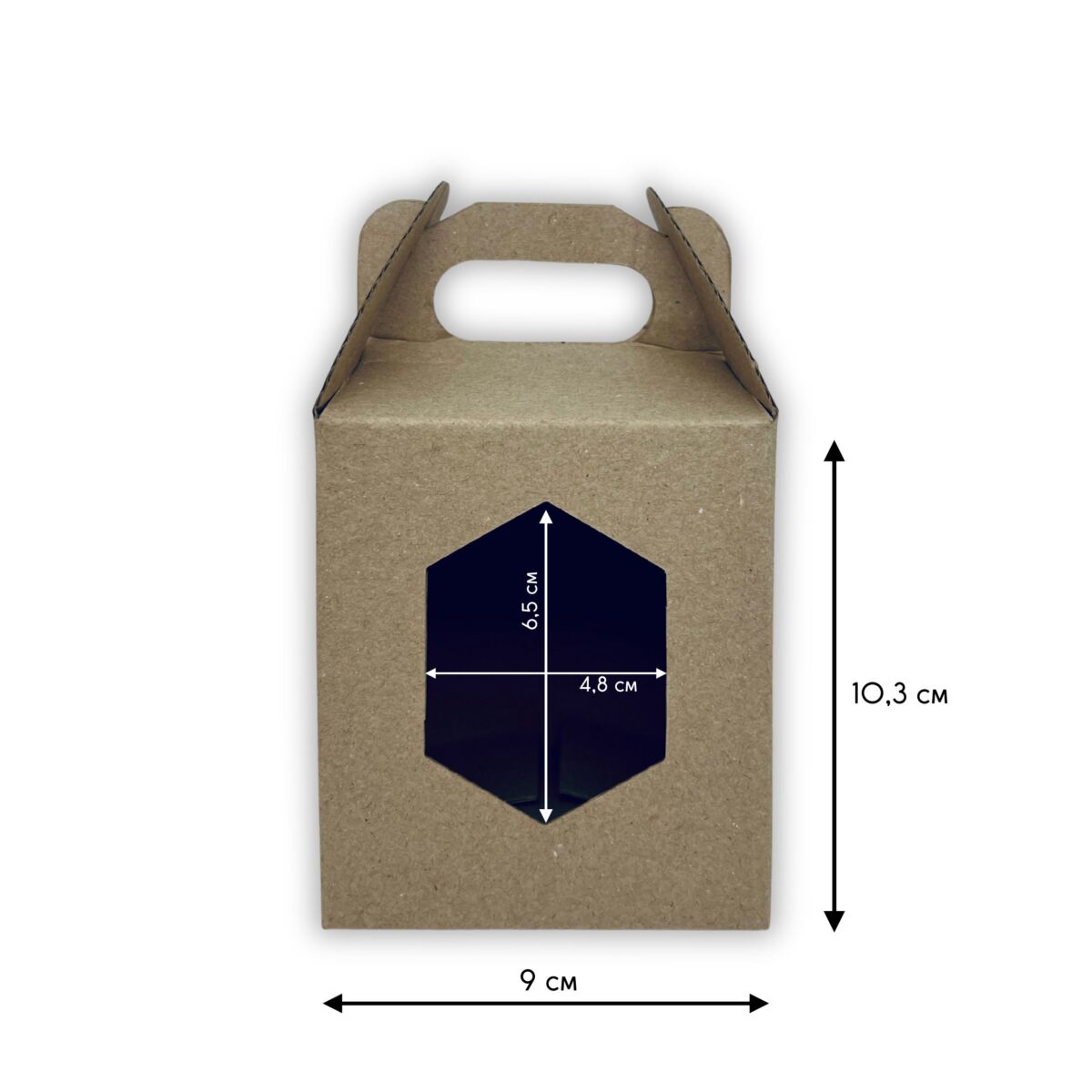 pudełko kratowe z okienkiem i uchwytem na świece zapachową handmade wymiary