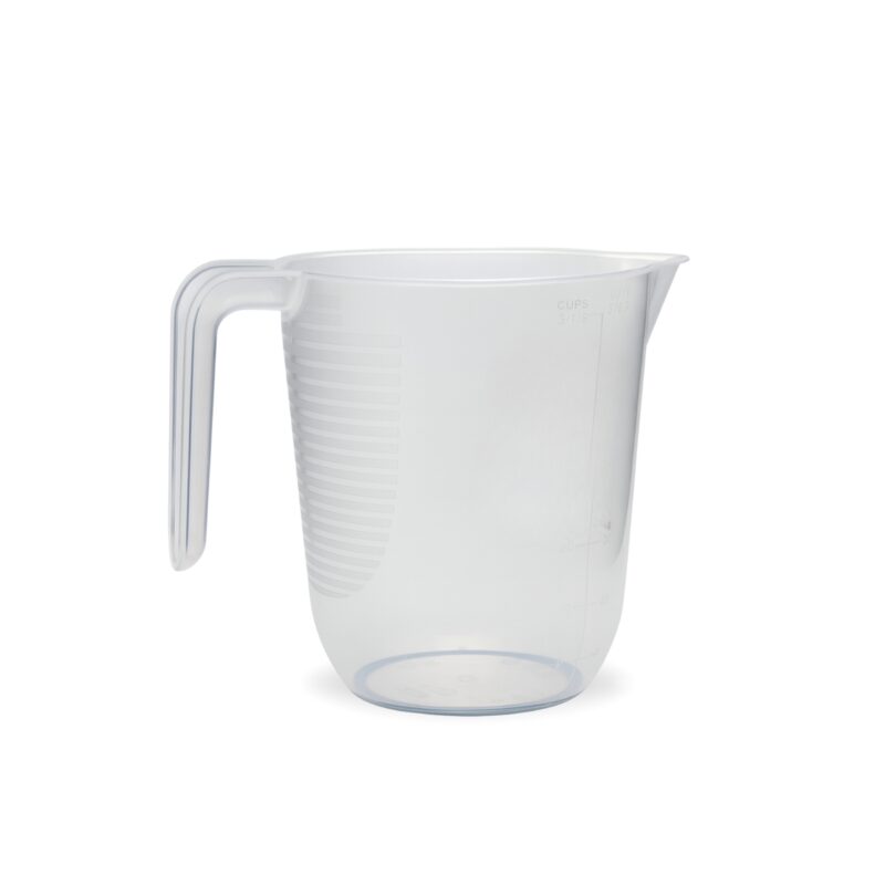 Miarka plastikowa pojemność 1000 ml idealna aby stopić Baze mydlaną lub wosk sojowy w mikrofali