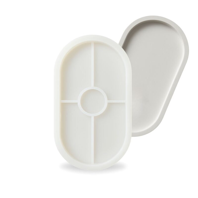 Forma silikonowa – podstawka odlew dekoracyjny 18 × 10 cm