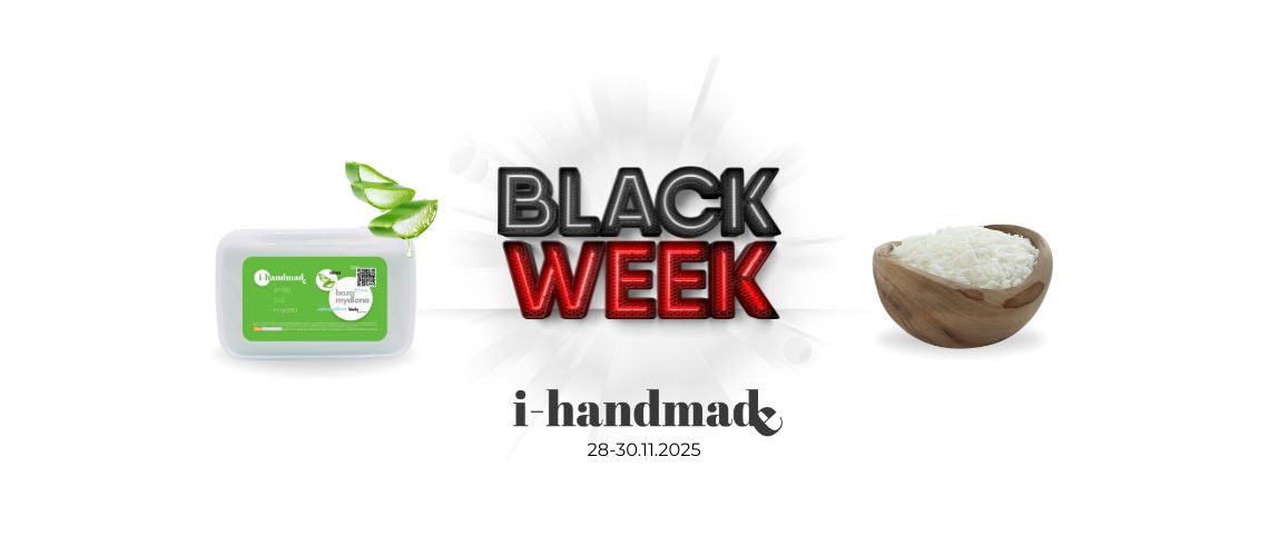 Black week w naszym sklepie wosk sojowy i baza mydlana najtaniej w roku