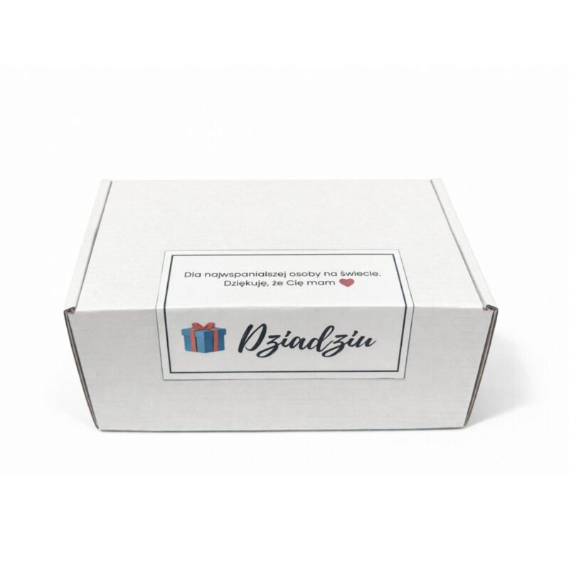 pudełko w jakie pracujemy prezenty na dzień babci i dziadka