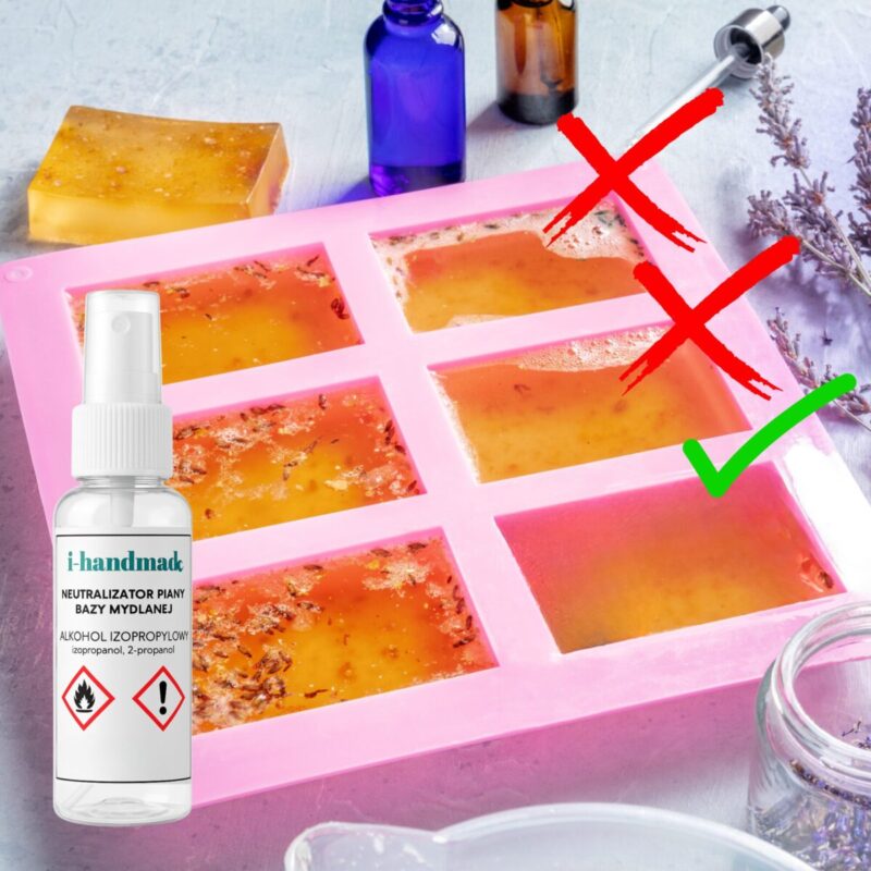 przykład działania neutralizatora piany na bazie mydlanej