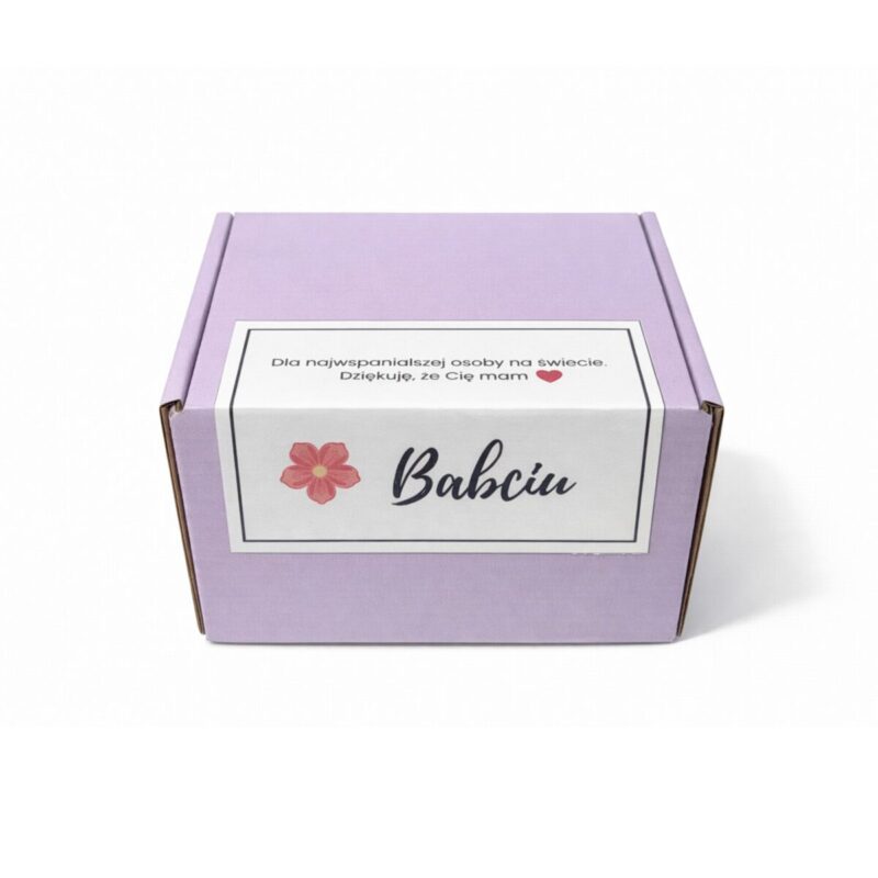 pudełko na prezent dzień babci dziadka mamy taty lub dowolne imię