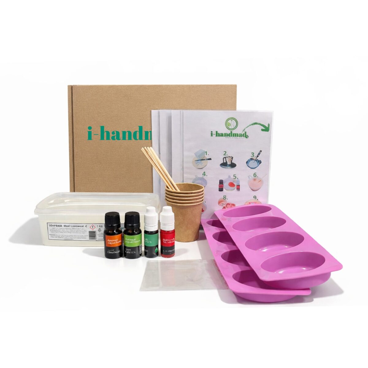 zestaw do robienia mydła dla szkół domów kultury, zrób sam mydełko