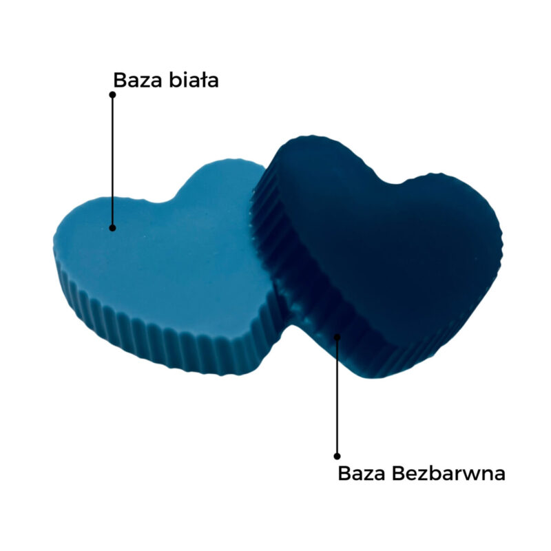 przykład zastosowania barwnika Deep River na bazie białej i bezbarwnej