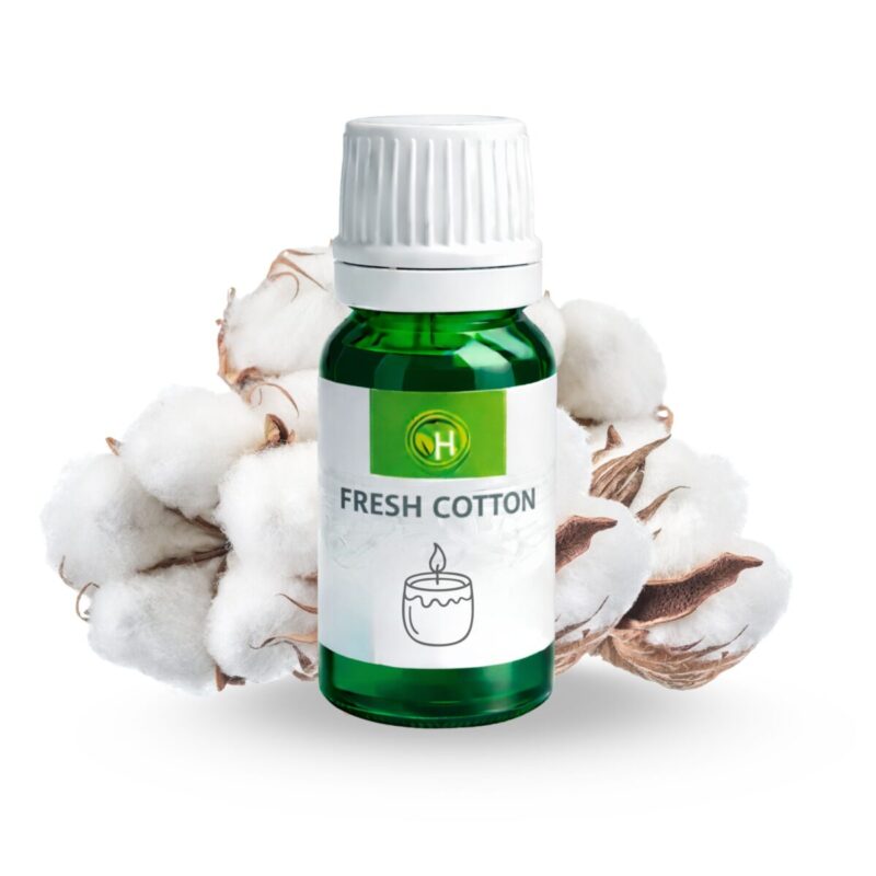 Olejek zapachowy do świec wosków zeli fresk Cotton 10 ml