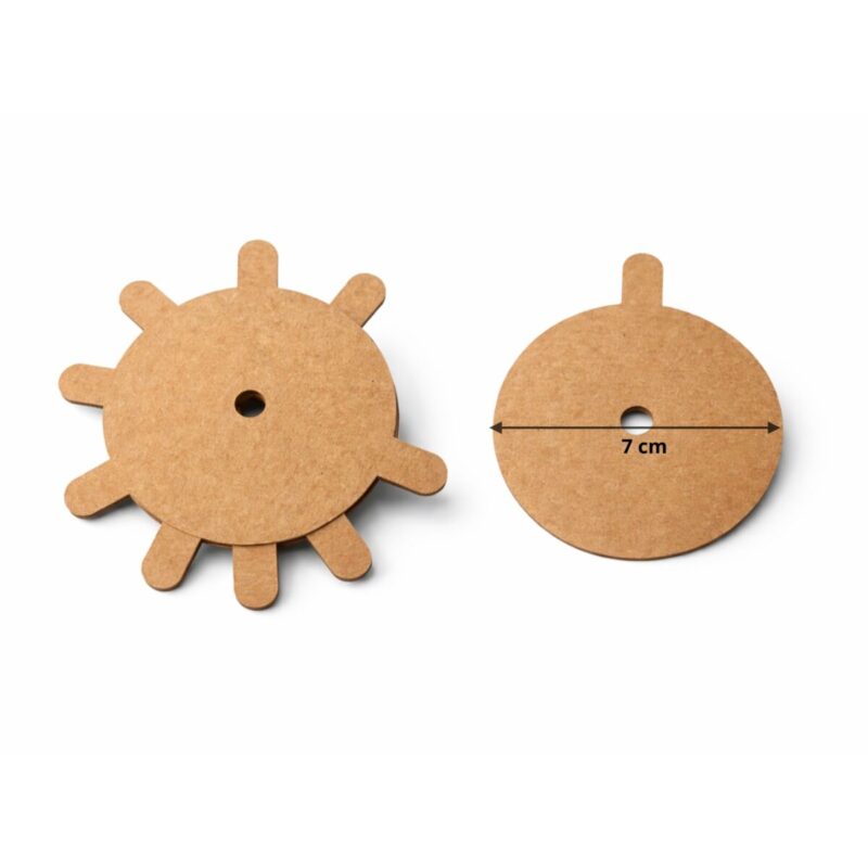 kratowy łapacz kurzu do świecy handmade