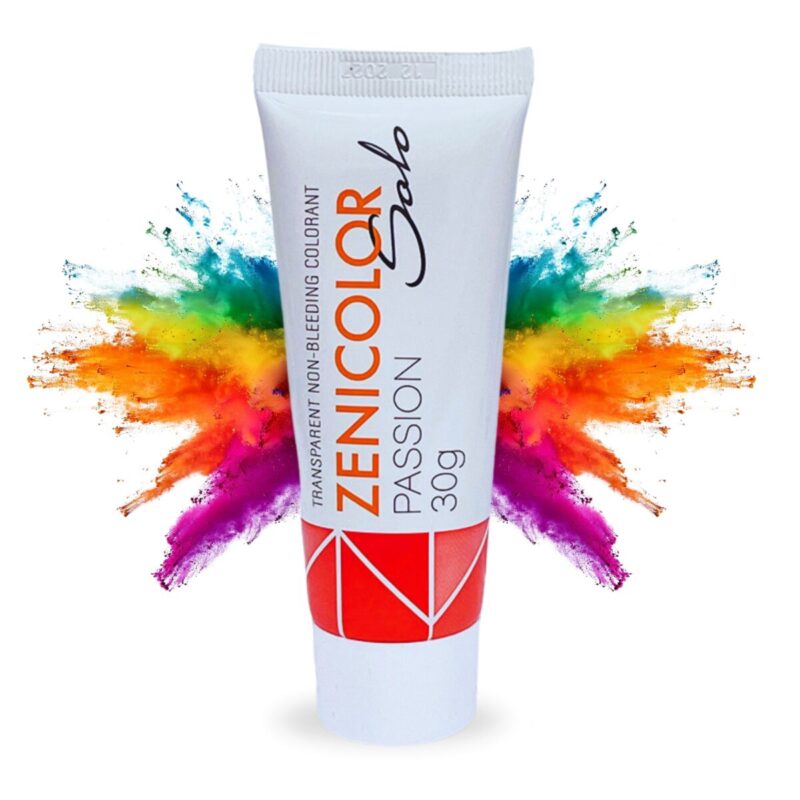 Barwnik do bazy mydlanej mydła Passion zenicolor 30g niemigrujący czerwony
