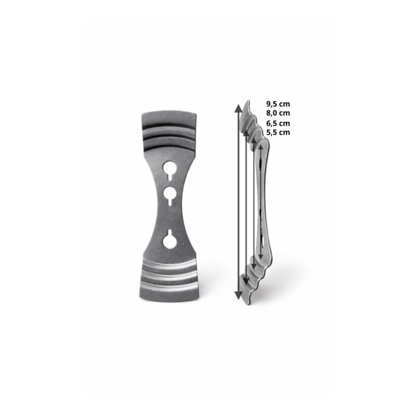 Uniwersalny stabilizator knota do wielu szerokości szkła