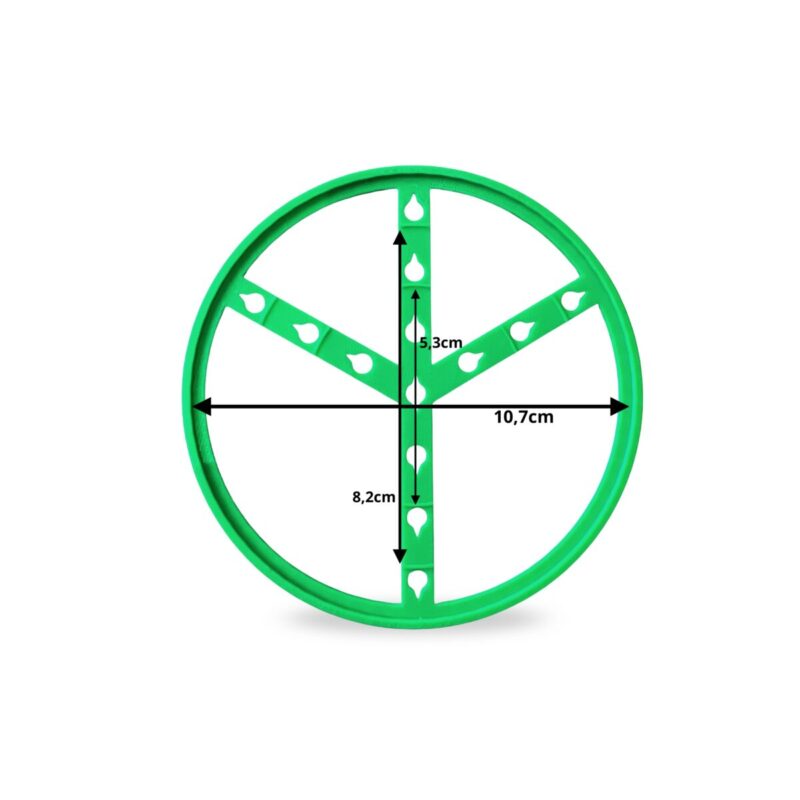 okrągły stabiizator knota do dużych świec
