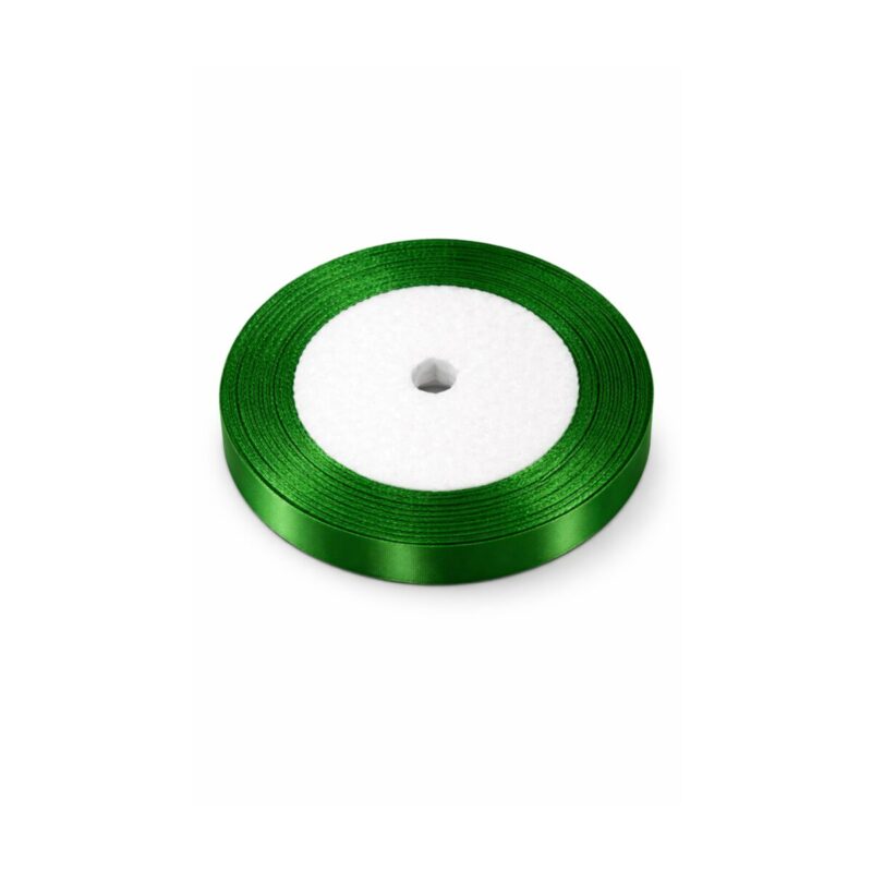 wstążka do zdobienia zielona ciemna