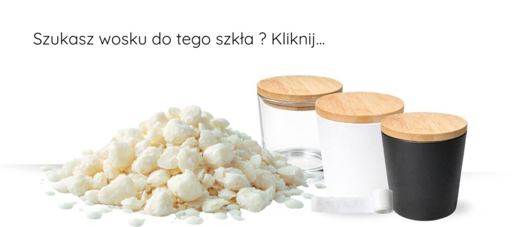 Wosk sojowy do szkieł idealny do zalewania