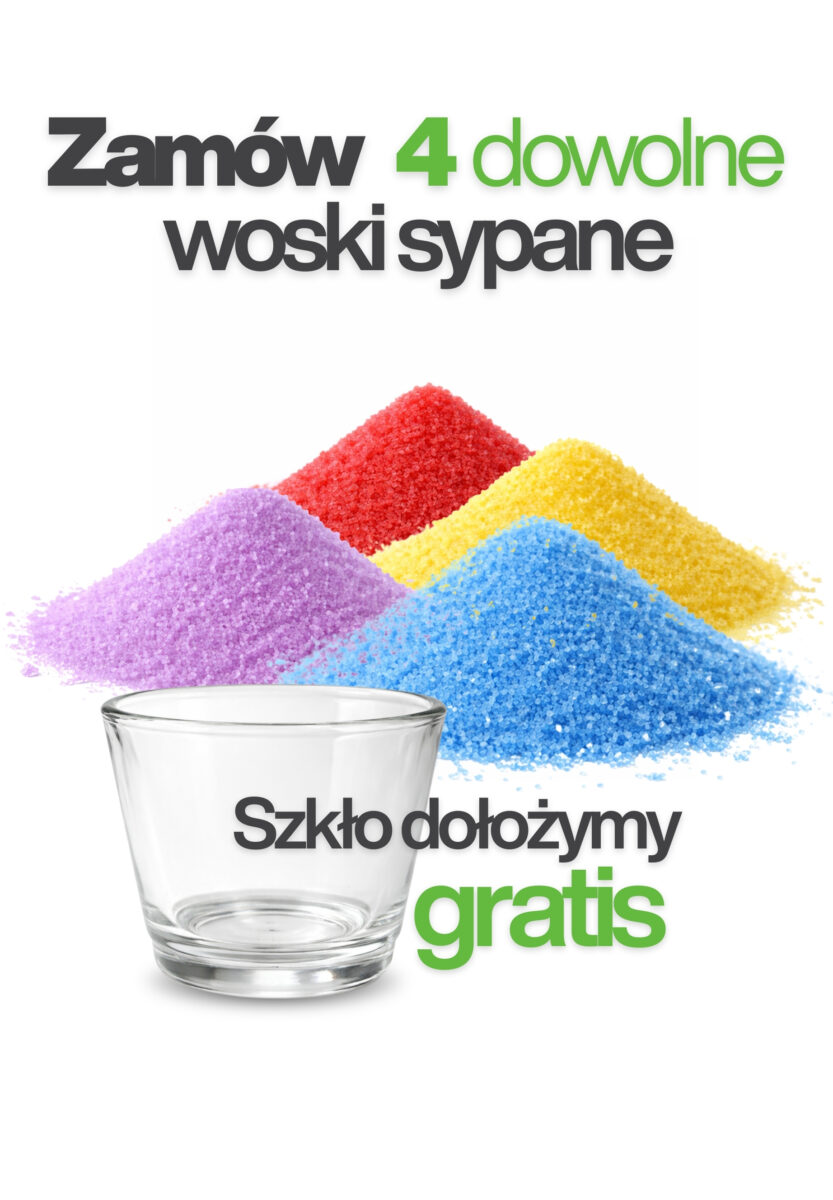 Do 4 kolorów szkło gratis