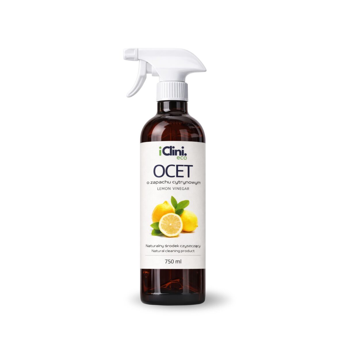 Ocet o zapachu cytrynowym – naturalny środek czyszczący 750 ml idealny do pracowni