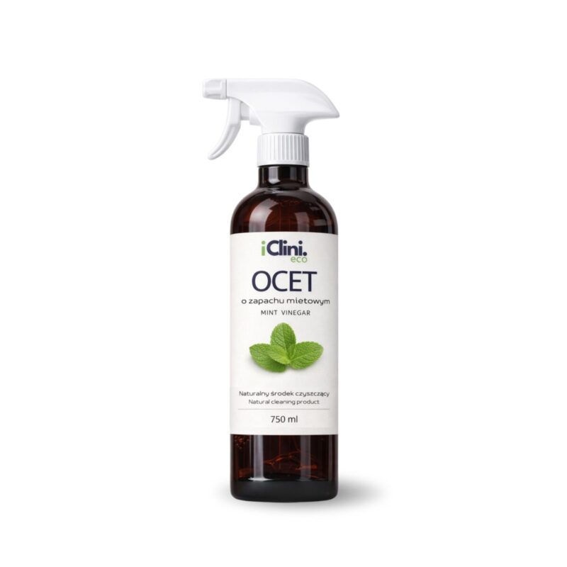 Ocet o zapachu miętowym – naturalny środek czyszczący 750 ml idealny do pracowni