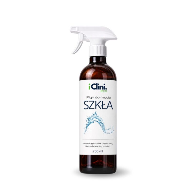 Płyn do mycia szyb i szkła 750 ml – formuła z dodatkiem octu bez smug idealny do pracowni