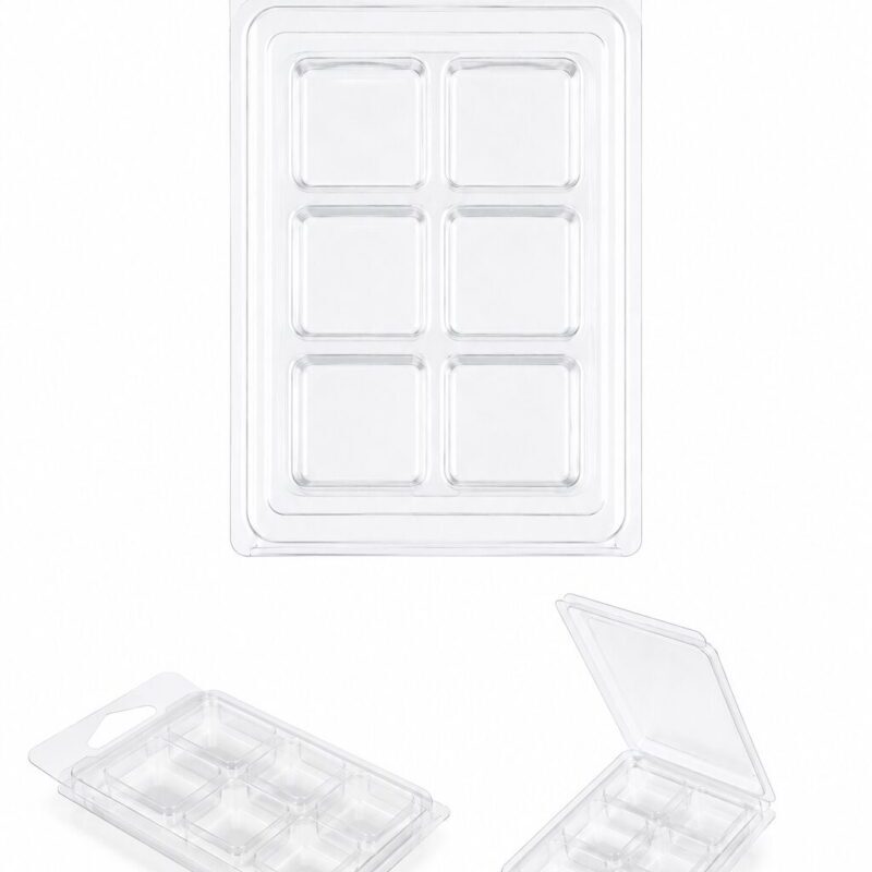 Pojemnik forma Clamshell do wosków zapachowych 5 szt
