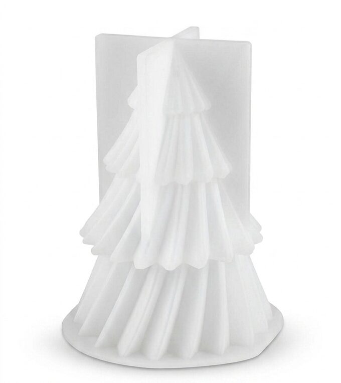 Forma silikonowa – Choinka 3D 9,5 cm