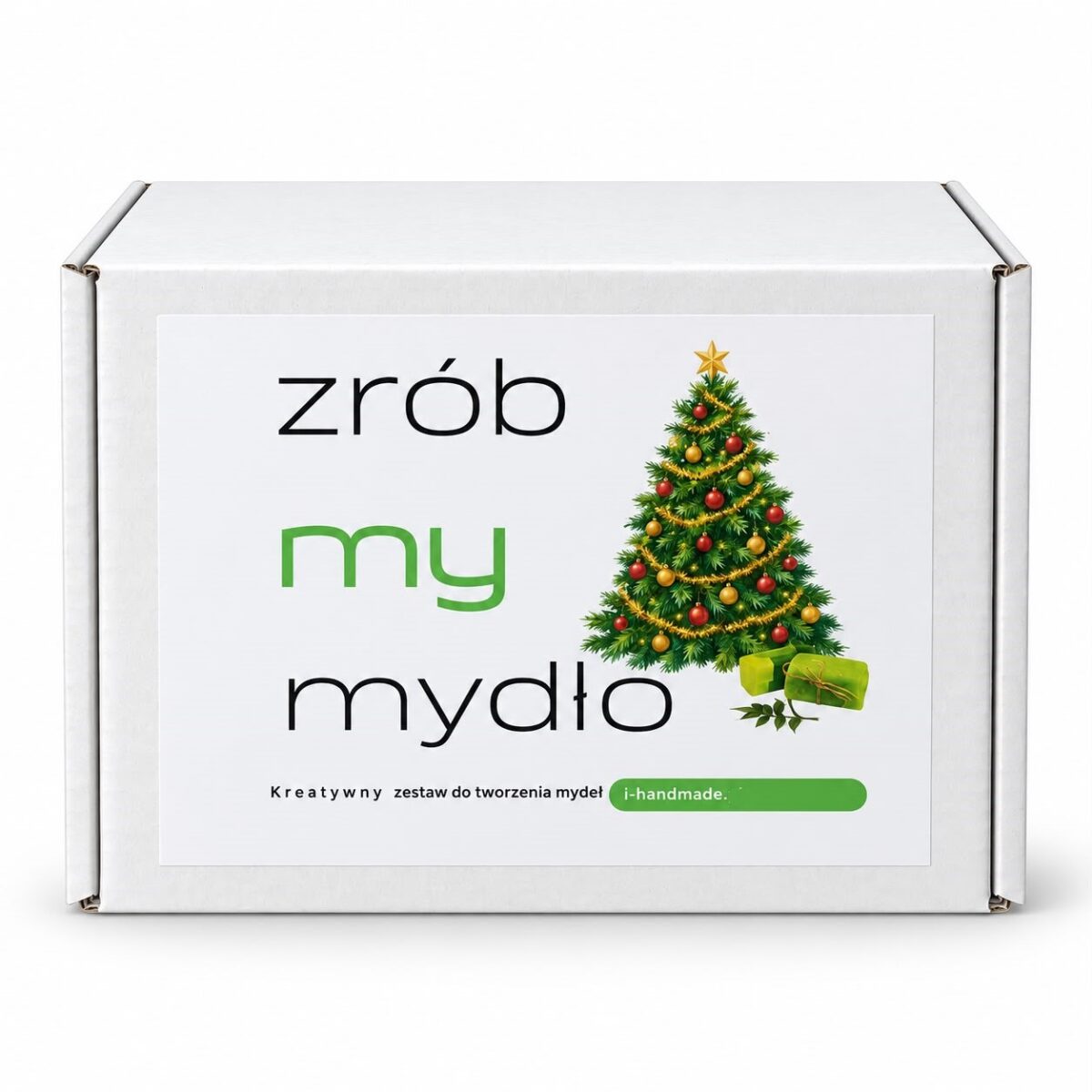Zestaw do robienia mydełek Merry Christmas gotowy prezent - obrazek 3